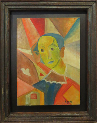 Personatge cubista. Ca. 1918. Celso Lagar