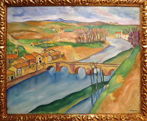 El pont - Ciudad Rodrigo. Ca. 1917. Celso Lagar