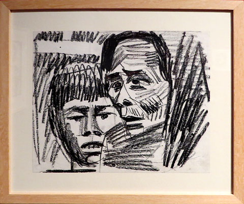 Esb&oacute;s del gravat '&Agrave;via i nen vietnamites(I)'. 1963