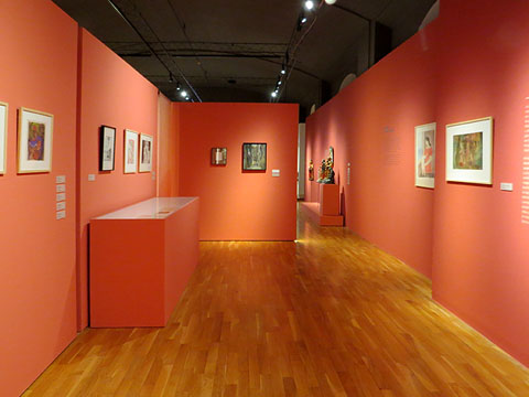 Detall d'un dels &agrave;mbits de l'exposici&oacute;