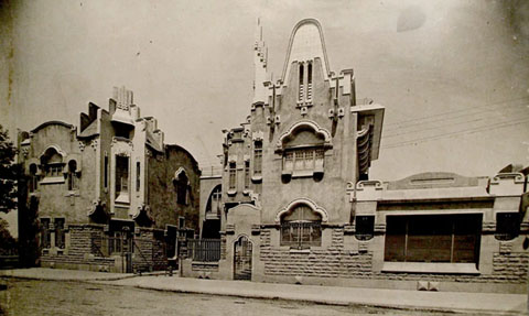 Fa&ccedil;ana de la farinera Teixidor. 1916