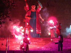 Fires de Sant Narcís 2021. Drakofarra amb Fal·lera Gironina