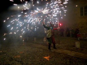 Fires de Sant Narcís 2021. Correfoc amb els Diables de l'Onyar