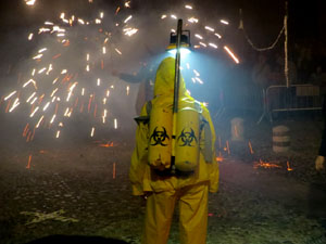Fires de Sant Narcís 2021. Correfoc amb els Diables de l'Onyar