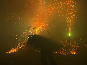 Fires de Sant Narcís 2021. Correfoc amb els Diables de l'Onyar