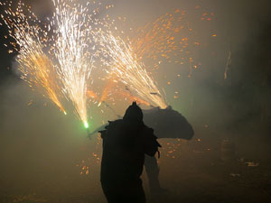 Fires de Sant Narcís 2021. Correfoc amb els Diables de l'Onyar