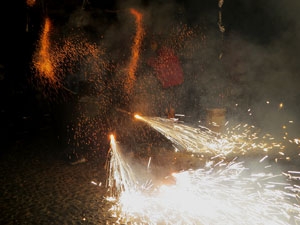 Fires de Sant Narcís 2021. Correfoc amb els Diables de l'Onyar