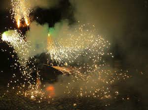 Fires de Sant Narcís 2021. Correfoc amb els Diables de l'Onyar