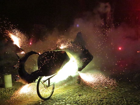 Fires de Sant Narcís 2021. Correfoc amb els Diables de l'Onyar