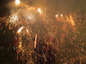 Fires de Sant Narcís 2021. Correfoc amb els Diables de l'Onyar
