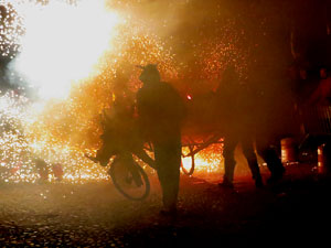 Fires de Sant Narcís 2021. Correfoc amb els Diables de l'Onyar