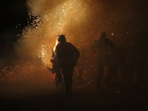 Fires de Sant Narcís 2021. Correfoc amb els Diables de l'Onyar