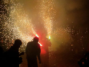 Fires de Sant Narcís 2021. Correfoc amb els Diables de l'Onyar
