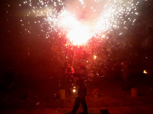 Fires de Sant Narcís 2021. Correfoc amb els Diables de l'Onyar