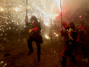 Fires de Sant Narcís 2021. Correfoc amb els Diables de l'Onyar