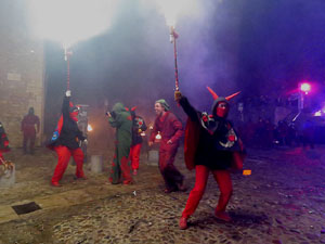Fires de Sant Narcís 2021. Correfoc amb els Diables de l'Onyar