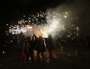 Fires de Sant Narcís 2021. Correfoc amb els Diables de l'Onyar