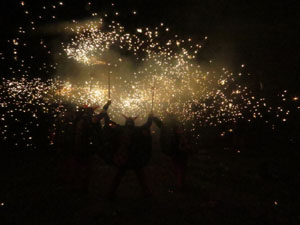 Fires de Sant Narcís 2021. Correfoc amb els Diables de l'Onyar
