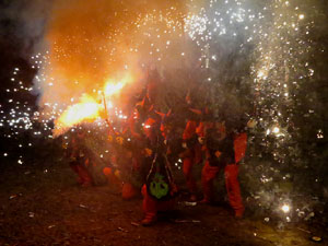Fires de Sant Narcís 2021. Correfoc amb els Diables de l'Onyar