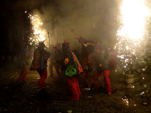 Fires de Sant Narcís 2021. Correfoc amb els Diables de l'Onyar