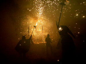 Fires de Sant Narcís 2021. Correfoc amb els Diables de l'Onyar