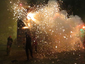 Fires de Sant Narcís 2021. Correfoc amb els Diables de l'Onyar