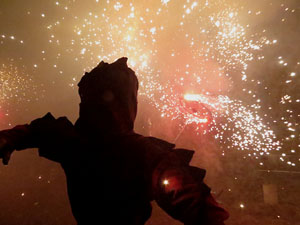 Fires de Sant Narcís 2021. Correfoc amb els Diables de l'Onyar