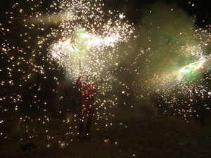 Fires de Sant Narcís 2021. Correfoc amb els Diables de l'Onyar