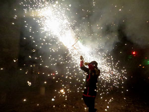Fires de Sant Narcís 2021. Correfoc amb els Diables de l'Onyar