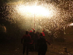 Fires de Sant Narcís 2021. Correfoc amb els Diables de l'Onyar