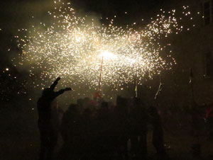 Fires de Sant Narcís 2021. Correfoc amb els Diables de l'Onyar