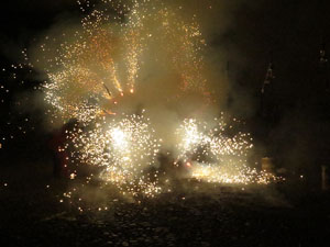 Fires de Sant Narcís 2021. Correfoc amb els Diables de l'Onyar