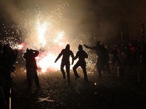 Fires de Sant Narcís 2021. Correfoc amb els Diables de l'Onyar