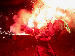 Fires de Sant Narcís 2021. Correfoc amb els Diables de l'Onyar