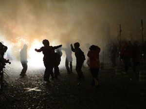 Fires de Sant Narcís 2021. Correfoc amb els Diables de l'Onyar