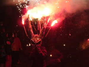 Fires de Sant Narcís 2021. Correfoc amb els Diables de l'Onyar