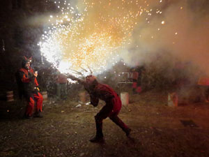 Fires de Sant Narcís 2021. Correfoc amb els Diables de l'Onyar
