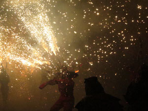 Fires de Sant Narcís 2021. Correfoc amb els Diables de l'Onyar