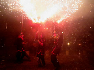 Fires de Sant Narcís 2021. Correfoc amb els Diables de l'Onyar