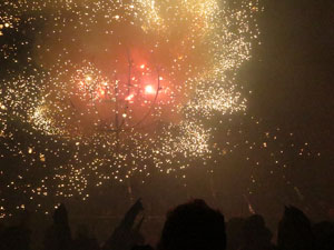 Fires de Sant Narcís 2021. Correfoc amb els Diables de l'Onyar