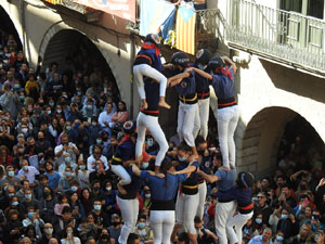 Fires de Sant Narcís 2021. Diada castellera amb Marrecs de salt, Minyons de Terrassa i Capgrossos de Mataró