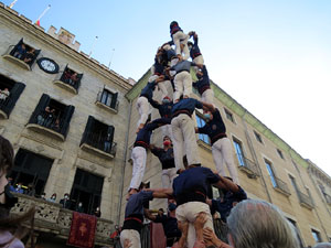 Fires de Sant Narcís 2021. Diada castellera amb Marrecs de salt, Minyons de Terrassa i Capgrossos de Mataró