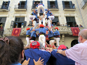 Fires de Sant Narcís 2021. Diada castellera amb Marrecs de salt, Minyons de Terrassa i Capgrossos de Mataró