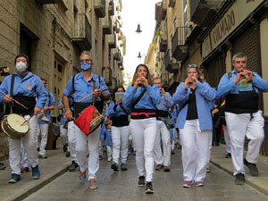 Fires de Sant Narcís 2021. Diada castellera amb Marrecs de salt, Minyons de Terrassa i Capgrossos de Mataró