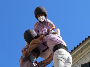 Fires de Sant Narcís 2021. Diada castellera amb Marrecs de salt, Minyons de Terrassa i Capgrossos de Mataró
