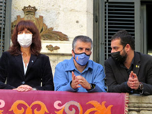 Fires de Sant Narcís 2021. Diada castellera amb Marrecs de salt, Minyons de Terrassa i Capgrossos de Mataró