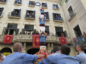 Fires de Sant Narcís 2021. Diada castellera amb Marrecs de salt, Minyons de Terrassa i Capgrossos de Mataró