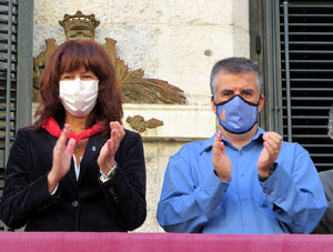 Fires de Sant Narcís 2021. Diada castellera amb Marrecs de salt, Minyons de Terrassa i Capgrossos de Mataró