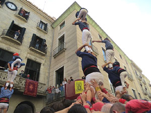 Fires de Sant Narcís 2021. Diada castellera amb Marrecs de salt, Minyons de Terrassa i Capgrossos de Mataró