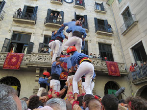 Fires de Sant Narcís 2021. Diada castellera amb Marrecs de salt, Minyons de Terrassa i Capgrossos de Mataró